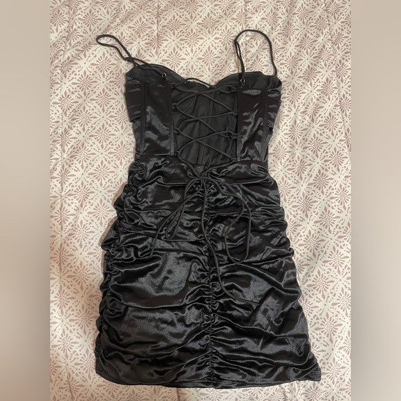 Black Lucy in The Sky Corset Dress - Picture 4 of 8